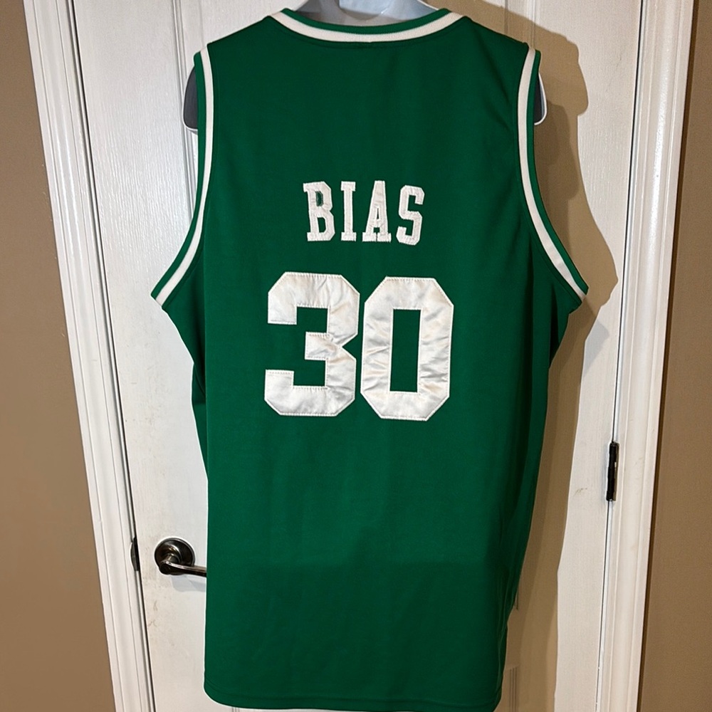 ☘️ Rare Mitchell and Ness Len Bias Boston Celtics Jersey ☘️